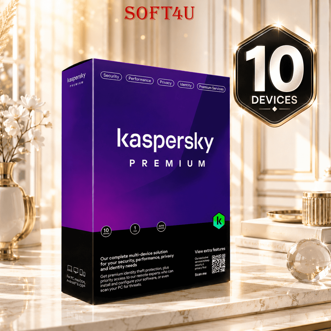 Kaspersky Premium (10 thiết bị)